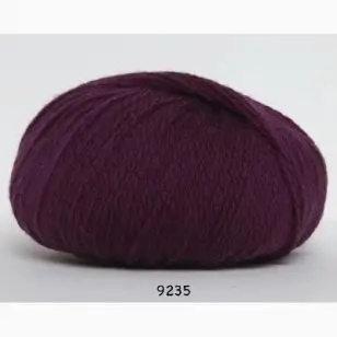 Hjerte Fine Highland Wool i Vinrød | Hjertegarn - P: 3-3½ - Hjerte Fine Highland Wool