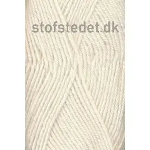 Vital 100% uld i Knækket Hvid - P.  3½-4 - Vital 100% uld superwash