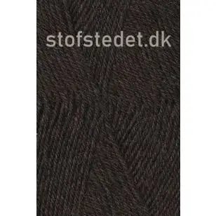 Vital 100% uld i Mørke brun - P.  3½-4 - Vital 100% uld superwash