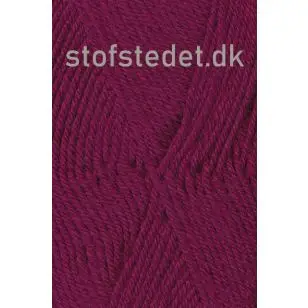 Vital 100% uld i Vinrød - P.  3½-4 - Vital 100% uld superwash