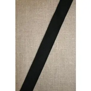 25 mm. elastik sort - Elastik og kantelastik