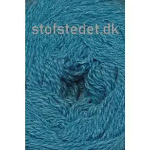 Organic 350 Wool/Cotton Gots certificeret i Petrol - P: 3-3½ -  Organic 350 Wool/Cotton