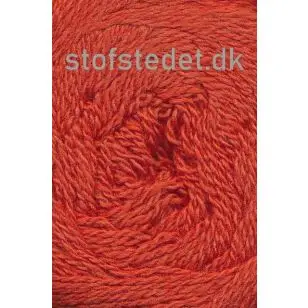 Organic 350 Wool/Cotton Gots certificeret i Brændt orange - P: 3-3½ -  Organic 350 Wool/Cotton