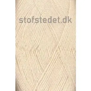 Sock 4 strømpegarn i Off-white | Hjertegarn - P: 2½-3 - Sock 4 strømpegarn