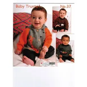 Hæfte baby no. 37 Trunte - Strikopskrifter baby