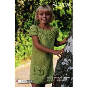 211773 Ugle-tunika - Strikopskrifter Børn