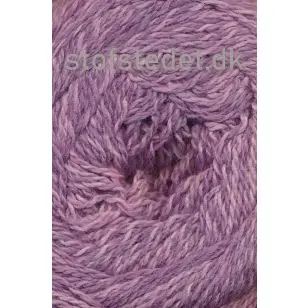 Organic 350 Wool/Cotton Gots certificeret i meleret  rosa - P: 3-3½ -  Organic 350 Wool/Cotton