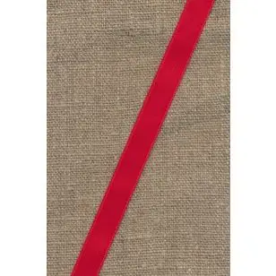 Satinbånd rød 10 mm. - 