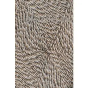 Sock 4 strømpegarn meleret lysebrun beige off-white - P: 2½-3 - Sock 4 strømpegarn