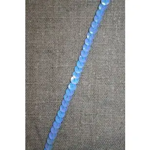 Pallietbånd lyseblå - Palliet-, Frynse-, Pomponbånd