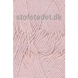 Merino Cotton - Uld/bomuld i Lys Pudder-rosa - P: 3½-4 - Merino Cotton