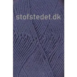 Hjertegarn | Merino Cotton i Støvet blå - P: 3½-4 - Merino Cotton