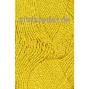 Hjertegarn | Merino Cotton - Uld/bomuld i Støvet gul - P: 3½-4 - Merino Cotton