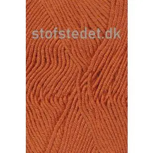 Hjertegarn | Merino Cotton - Uld/bomuld i Lys brændt orange - P: 3½-4 - Merino Cotton