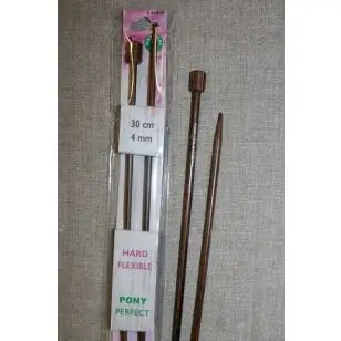 Pony Perfect jumperpinde i bambus str. 4-5 - Strikkepinde