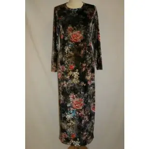 Kjole i velour med digitalt print i Onion 2073 - Inspiration