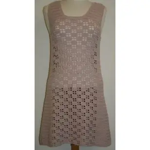 Kjole model Rita hæklet i Alicante / Arezzo Lin - Inspiration strik