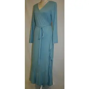 Slå-om Kjole med flæse i viscose-jersey Onion 2076 - Inspiration