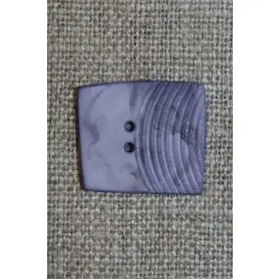 Firkantet batik knap lyselilla lilla - Knapper Rød/lyserød/lilla