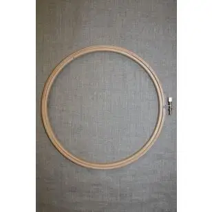 Broderi-ring træ 20 cm. - Broderi Tilbehør