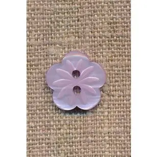 Blomster knap lyselilla -15 mm - Knapper Rød/lyserød/lilla