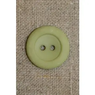 Mintgrøn 2-huls knap - Tilbud knapper