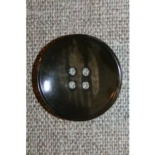 Knap med army-mønster i mørk army - Knapper Grøn, gul og orange