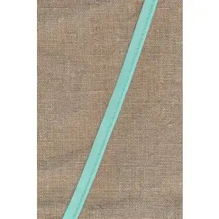 Paspoil-/piping bånd i bomuld, lys aqua - Pipingbånd