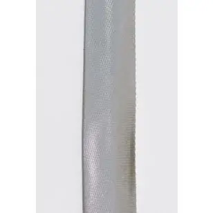 Skråbånd lame i glat i sølv - Glimmer bånd