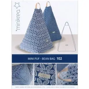 102 Minikrea Mini Puf - Bean Bag - Symønstre