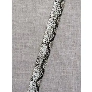 Skråbånd i kunstlæder i slangeprint - Div skråbånd