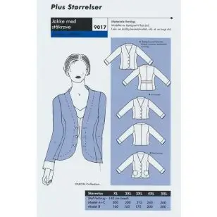 Onion 9017 Plus -Jakke med ståkrave - Jakke, anorak og cardigan