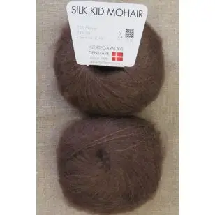 Silk Kid Mohair mørkebrun - P: 3-5 - Silk Kid Mohair