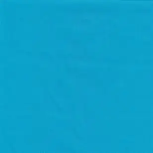 100% bomuld økotex i turkis - Ensfarvet bomuld