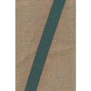 Kraftig gjordbånd 30 mm. støvet flaskegrøn - 