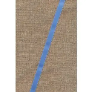 Satinbånd lyseblå 10 mm. - Silkebånd/ Satinbånd