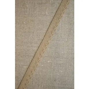 Kantelastik beige - Elastik og kantelastik