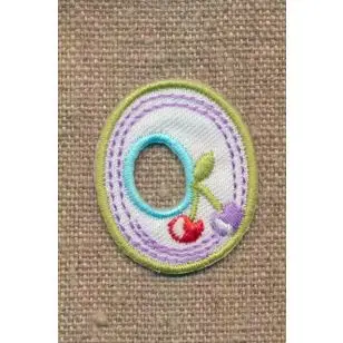 O - Bogstaver til påstrygning - Strygemærker og Motiver