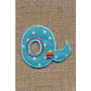 Q - Bogstaver til påstrygning - Motiver med bogstaver og tal