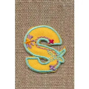 S - Bogstaver til påstrygning - 