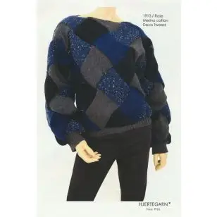 1913 Rose - Sweater i neverkont - Pind 4-4½