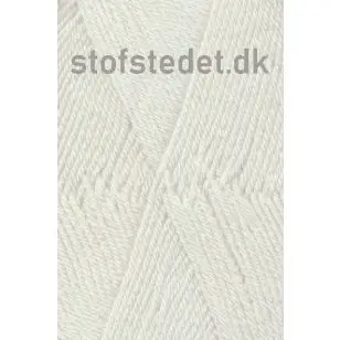 Trunte 100% Merino uld/Superwash Knækket hvid - P: 2½ - Baby Wool - Trunte