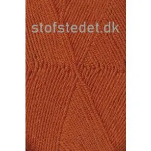 Trunte 100% Merino uld/Superwash Brændt orange - P: 2½ - Baby Wool - Trunte