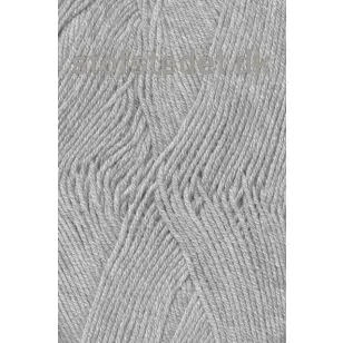 Lana Cotton 212- Uld-bomuld i Lysegrå - P: 3-3½ - Lana 212 Uld/Bomuld