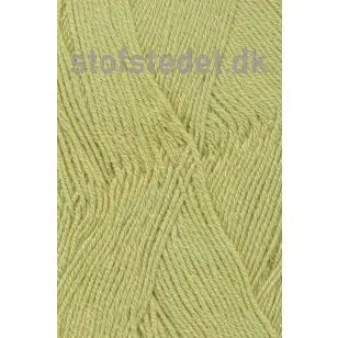 Lana Cotton 212- Uld-bomuld i Lys gul-grøn - P: 3-3½ - Lana 212 Uld/Bomuld