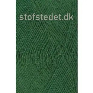 Lana Cotton 212- Uld-bomuld i Mørkegrøn - P: 3-3½ - Lana 212 Uld/Bomuld