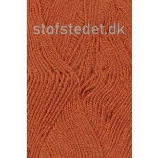 Lana Cotton 212- Uld-bomuld i Rust - P: 3-3½ - Lana 212 Uld/Bomuld