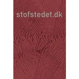 Lana Cotton 212- Uld-bomuld i Støvet Rust - P: 3-3½ - Lana 212 Uld/Bomuld