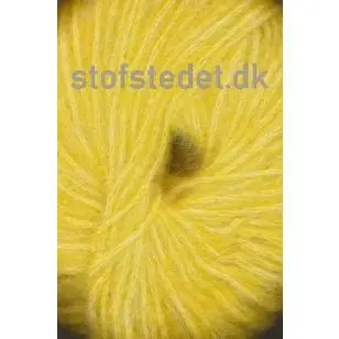 Børstet uld fra Hjertegarn i støvet gul - P: 7-8 - Børstet uld fra Hjertegarn