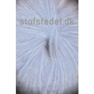 Børstet uld fra Hjertegarn i babylyseblå - P: 7-8 - Børstet uld fra Hjertegarn